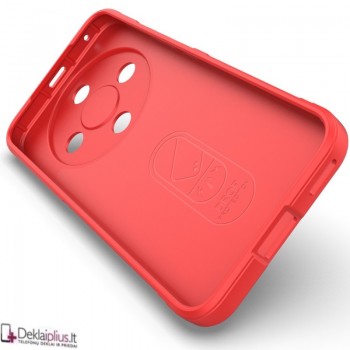 Magic Shield guminis dėklas - raudonas (Huawei Honor Magic 8 Lite)